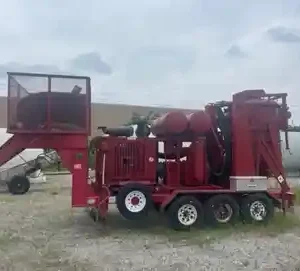 Red Vector Industrial Vacuum