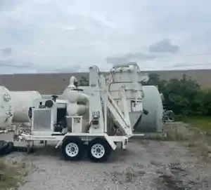 White Vector Industrial Vacuum